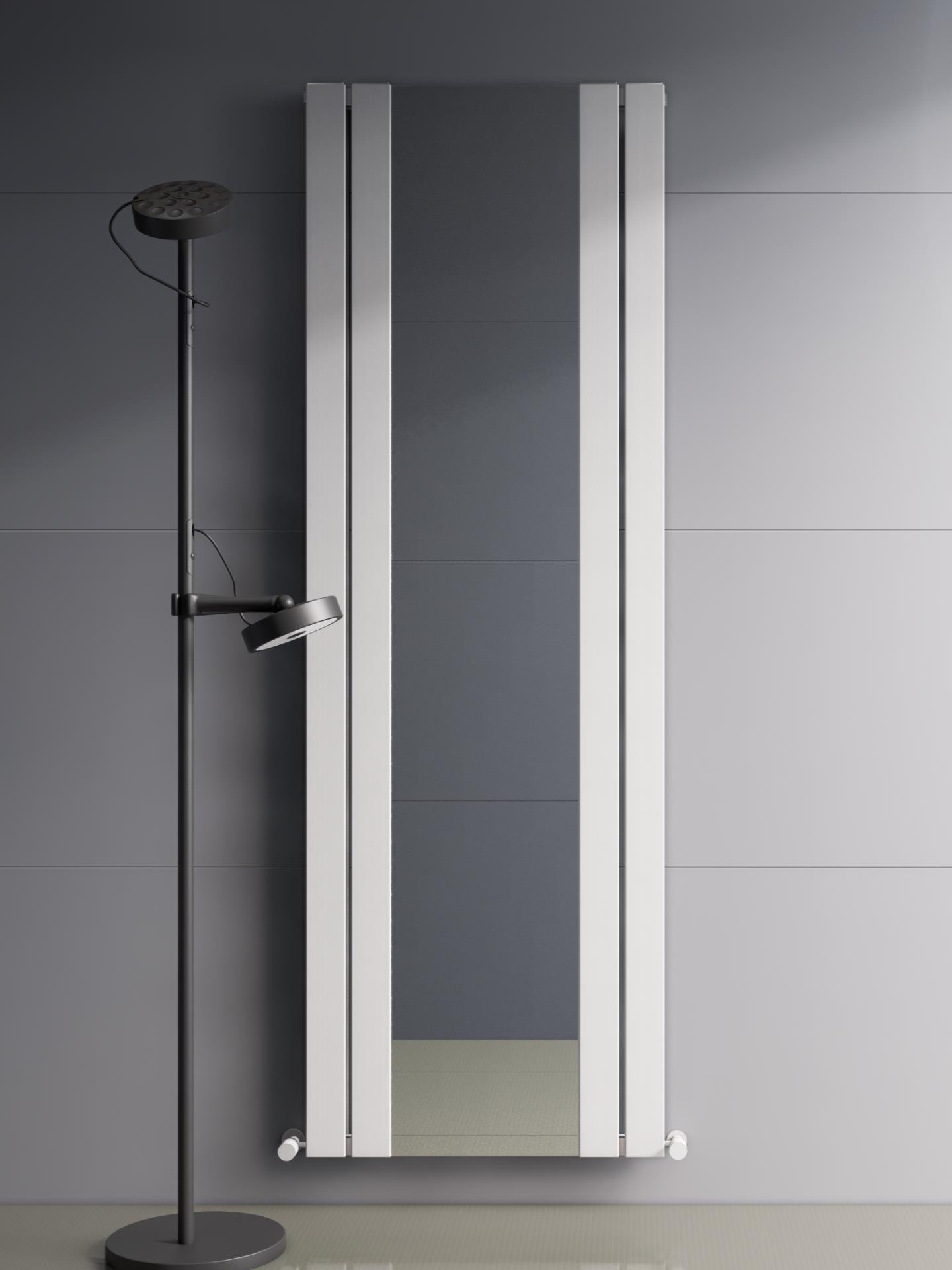 Floransa 22 Dekoratif Aynali Hibrit Radyator